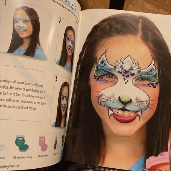 The Face Painting Book of Rainbows and Bling - Picture 5 of 9